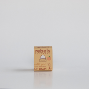 REBELS REFINERY Lip Balm Refill Pod - Fuzzy Peach