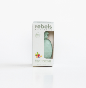 REBELS REFINERY Refillable Pnpple Lip Balm Frt Pnch