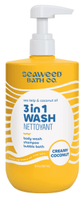 THE SEAWEED BATH CO. 3 in 1 Wash - Creamy Coconut