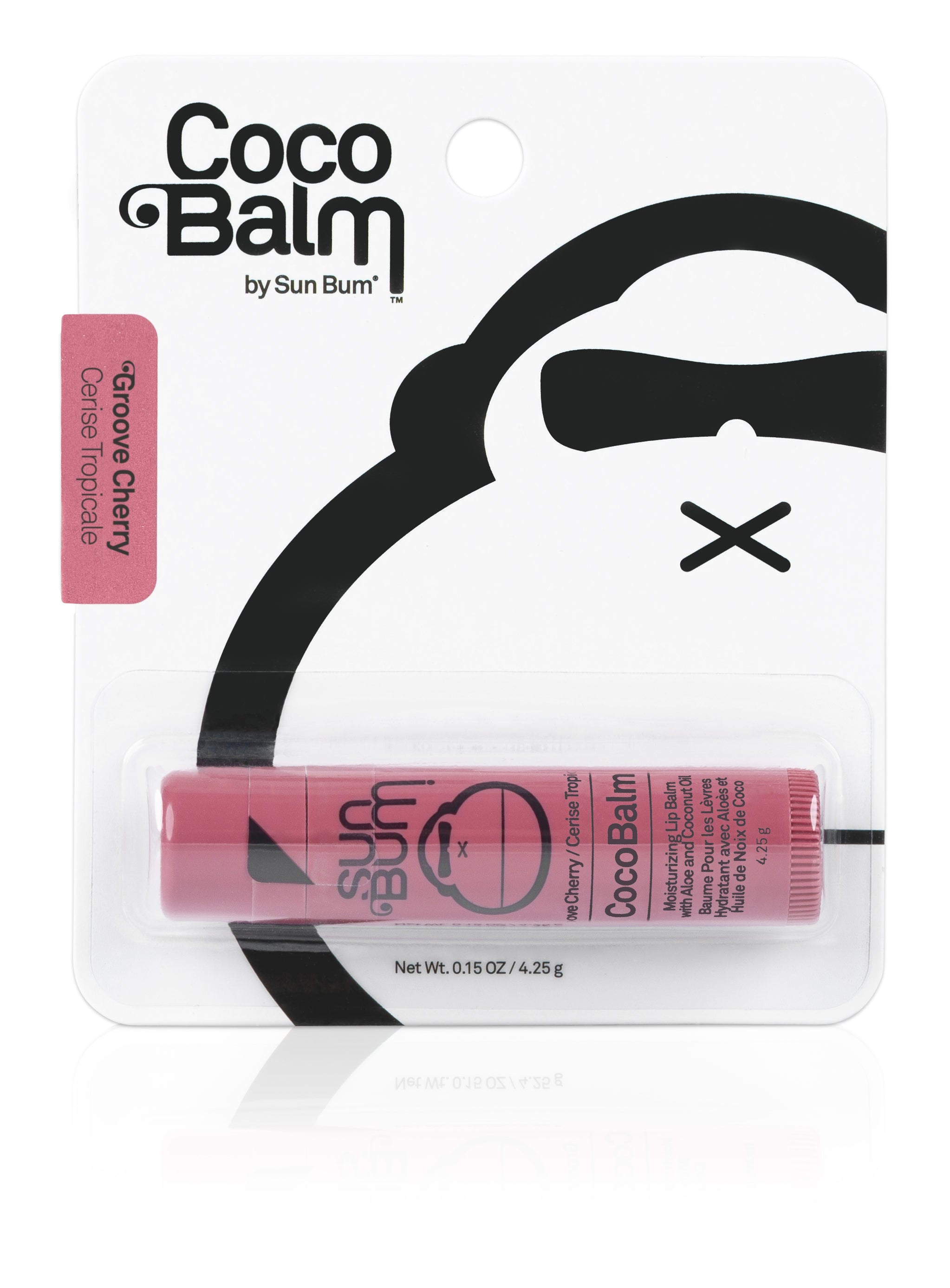 SUN BUM CocoBalm Lip Balm - Groove Cherry
