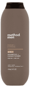 METHOD Mens Shampoo 2in1 Ced + Cyp