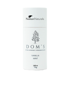 DOM'S DEODORANT Vanilla Mint Deodorant - Stick