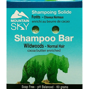 MOUNTAIN SKY SOAPS Wildwoods Shampoo Bar