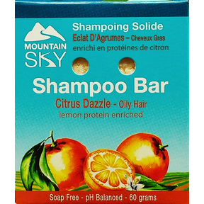 MOUNTAIN SKY SOAPS Citrus Dazzle Shampoo Bar