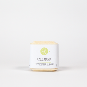 ALL THINGS JILL Lemongrass + Laurel Bath Bomb