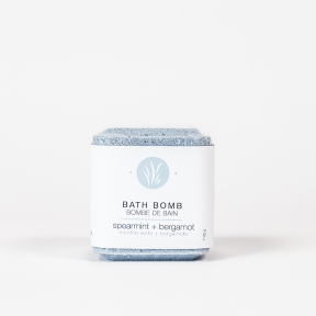 ALL THINGS JILL Spearmint + Bergamot Bath Bomb