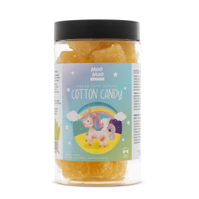 MOO MOO BATH CO Sugar Srubs Cotton Candy