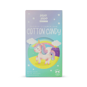 MOO MOO BATH CO Shower Steamer Duo Cotton Candy