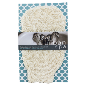 URBAN SPA The Bouclé Bath Mitt