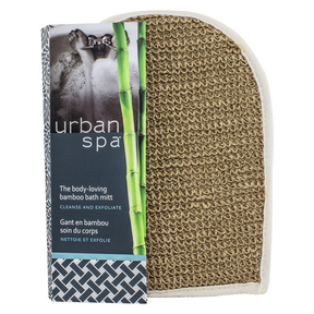 URBAN SPA The Body-Loving Bath Mitt - Bamboo