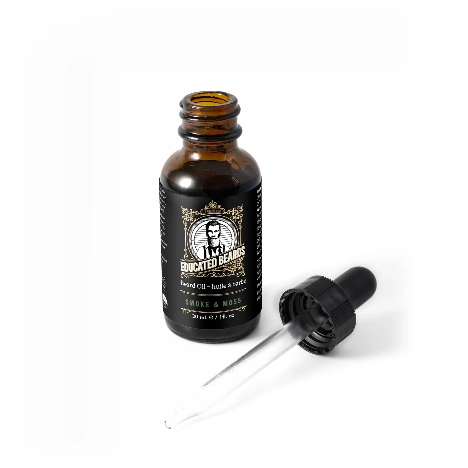 EDUCATED BEARDS Beard Oil Smoke &Moss