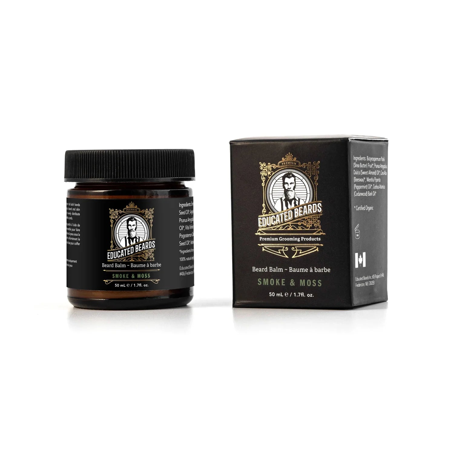 EDUCATED BEARDS Beard Balm Smoke & Moss