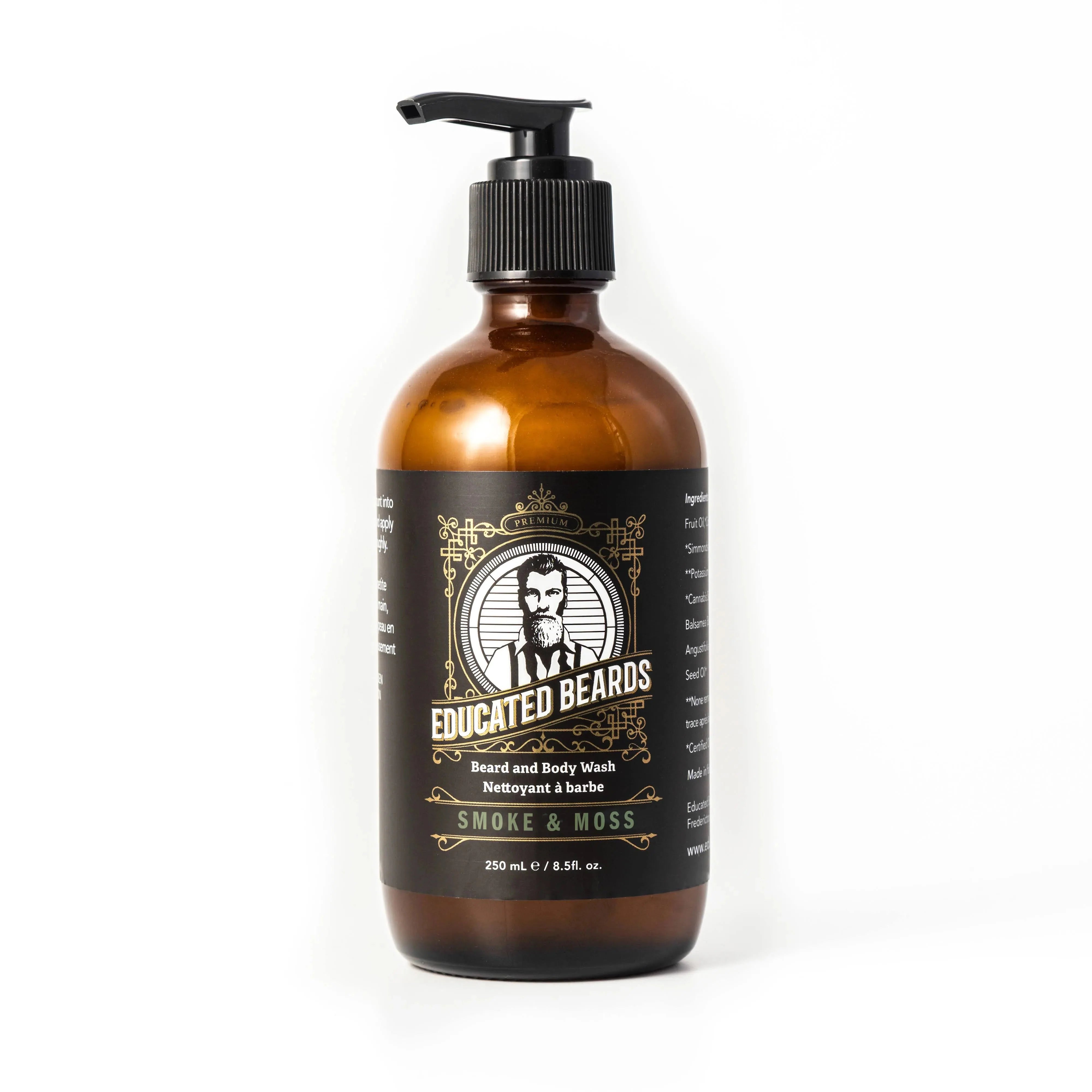 EDUCATED BEARDS Beard & Body Wash Smoke & Moss