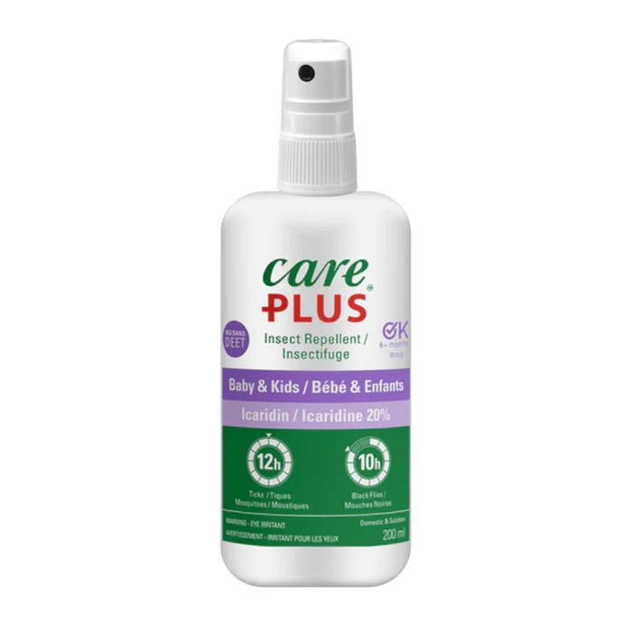 CARE PLUS Insect Repellent Icaridin Baby Kids